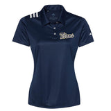 Adidas 3 Stripes Chest Polo Shirt - Ladies(Gold) (Tri City Titans Coaches)