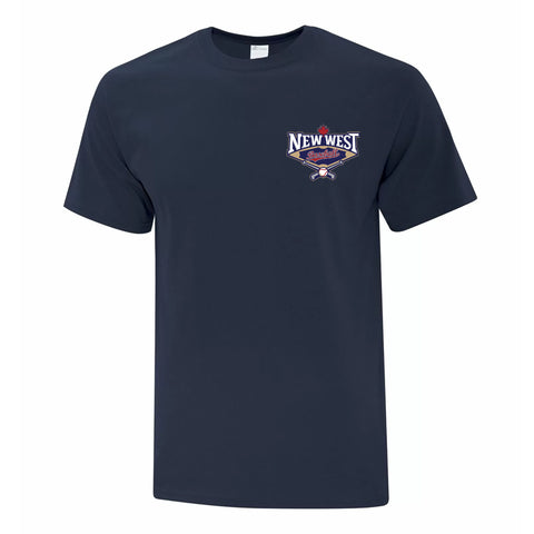 Cotton T-Shirt - Diamond Logo (New West Baseball)