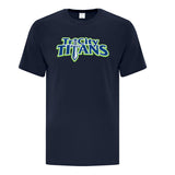 ATC Everyday Cotton Men's T-Shirt (Tri City Titans Fan Wear - Green Logo)