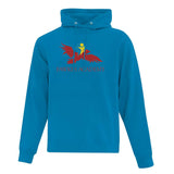 Adult Hooded Pullover Fleece (Fawkes Academy) *Multiple Colors Available