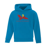 Youth Hooded Pullover Fleece (Fawkes Academy) *Multiple Colors Available