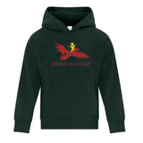 Youth Hooded Pullover Fleece (Fawkes Academy) *Multiple Colors Available