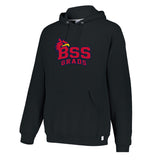 Russell Hooded Pullover - Black (Burnsview Class of 2027)