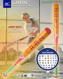 2025 Mizuno CRBN 1 -10 Fastpitch Softball Bat (340659) *LIMITED EDITION - SUMMER PEACH*