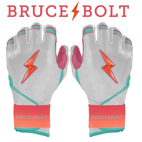 Bruce Bolt Creator Series Youth Batting Gloves: Sunrise (Long Cuff)