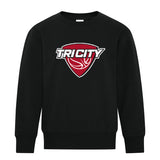 ATC™ Everyday Fleece Adult Crewneck Sweatshirt - 2 Color Logo (Tricity Basketball)