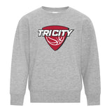 ATC™ Everyday Fleece Adult Crewneck Sweatshirt - 2 Color Logo (Tricity Basketball)