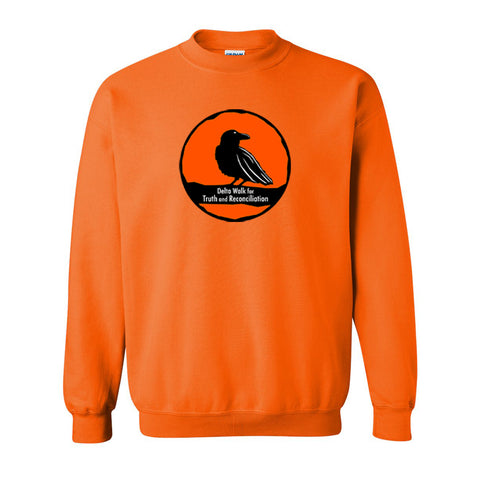 GILDAN® Heavy Blend™ Crewneck Sweatshirt - Orange (Delta Walk for Truth and Reconciliation)