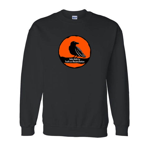GILDAN® Heavy Blend™ Crewneck Sweatshirt - Black (Delta Walk for Truth and Reconciliation)