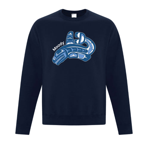 ATC™ Everyday Fleece Adult Crewneck Sweatshirt (Moody Elementary)