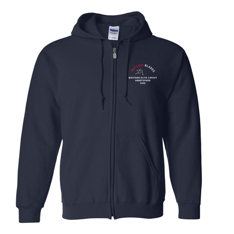 GILDAN® Heavy Blend™ Full Zip Hoodie - Adult (Matsqui Blades)