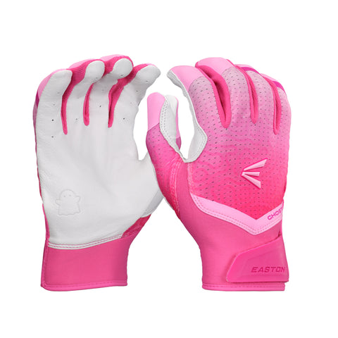 Easton Ghost Ethos Fastpitch Batting Gloves - Strawberry Glow