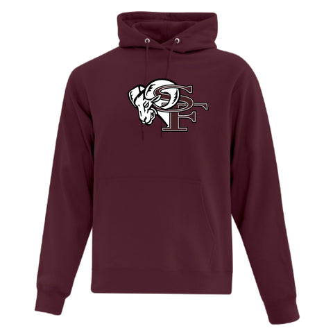 ATC™ Everyday Fleece Hoodie - Maroon (SF Rams Logo)