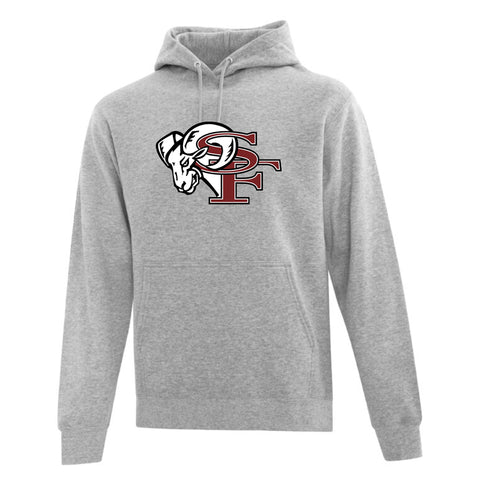 ATC™ Everyday Fleece Hoodie - Grey (SF Rams Logo)