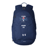 Under Armour Hustle 6.0 Backpack (White Rock Titans Football)