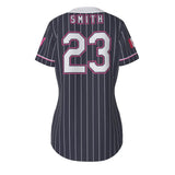 Mizuno Pinstripe Game Jersey - Navy (PCFA VOLTS - PLAYERS)