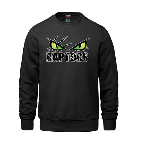 Crewneck Sweatshirt - Raptor Logo (Betty Gilbert Middle)