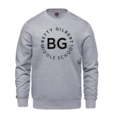 Crewneck Sweatshirt - Circle Logo (Betty Gilbert Middle)