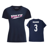 Ladies Pro Team Dri Fit Shirt - Players Name/Number (PCFA VOLTS - PLAYERS)