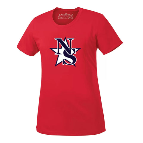 Ladies Dri Fit T-Shirt - NS Star Logo (North Shore Stars)