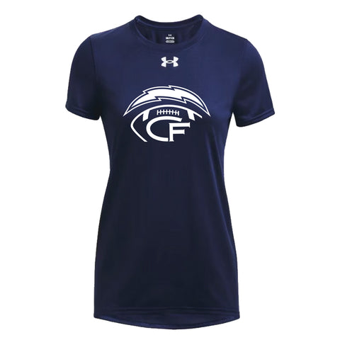 Under Armour Ladies Team Tech Shirt - CF Logo (Coquitlam Minor Football)