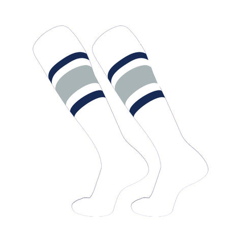 League Game Sock - White (Tri City Titans - Players)
