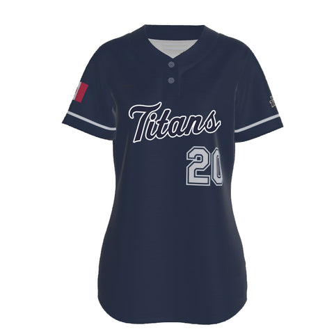 Sublimated League Game Jersey - Navy (Tri City Titans - Players)