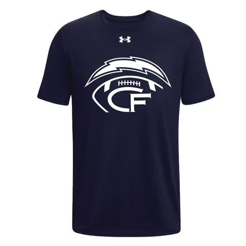 Under Armour Men's/Youth Team Tech Short Sleeve Shirt - CF Logo (Coquitlam Minor Football)