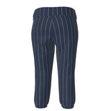 Mizuno Pinstripe Softball Pant - Navy (Tri City Titans Players Gear)