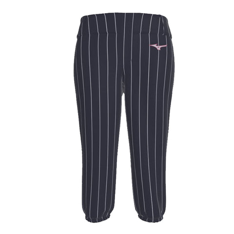Mizuno Pinstripe Softball Pant - Navy (PCFA VOLTS - PLAYERS)