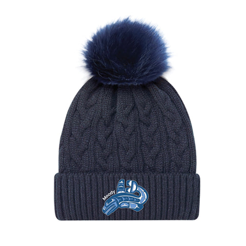 Faux Fur Pom Pom Toque (Moody Elementary)