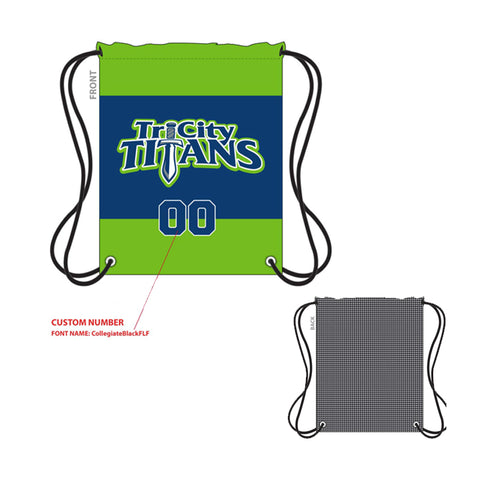 Drawstring Mesh Bag (Tri City Titans - Players)