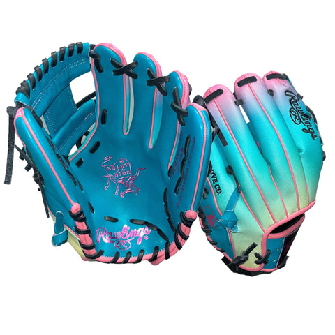 Rawlings Heart of The Hide FUNBURST 11.5" Glove (PROR201-2TESS)