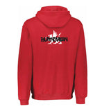 Russell Hooded Top - Red (Burnsview Secondary School)