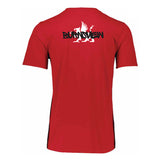 Russell Essential Short Sleeve T-Shirt - Red (Burnsview Secondary School)