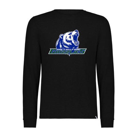 Russell Long Sleeve T-Shirt - Black (Shas Ti Kelly Road)