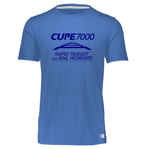 Russell Essential Short Sleeve T-Shirt - Columbia Blue (CUPE 7000)