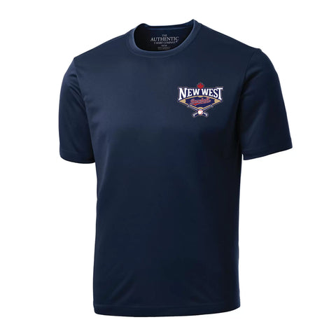 Dri Fit T-Shirt - Diamond Logo (New West Baseball)