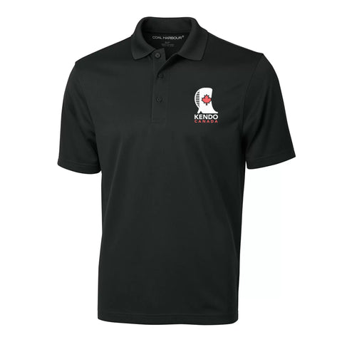 COAL HARBOUR® SNAG PROOF POWER POLO - Black (Canadian Kendo Federation)