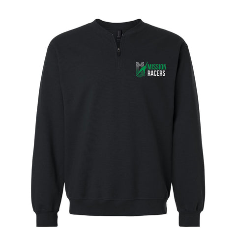Gildan™ Unisex Softstyle® Midweight Quarter-Zip Sweatshirt (Mission Racers)