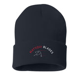 Sportsman 12" Solid Cuffed Beanie (Matsqui Blades)