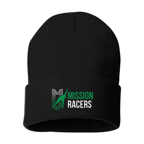 Sportsman 12" Solid Cuffed Beanie (Mission Racers)