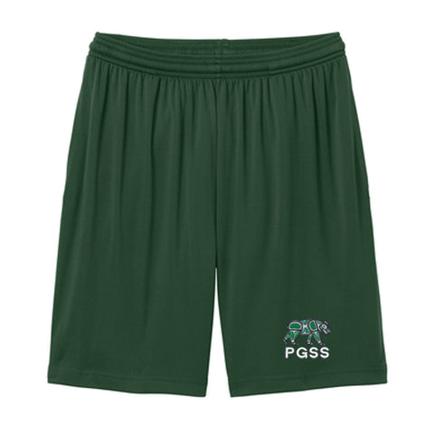 Pocketed Shorts - 7" Dk.Green (PGSS POLARS)
