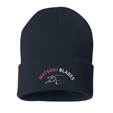 Sportsman 12" Solid Cuffed Beanie (Matsqui Blades)