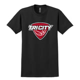 GILDAN® Ultra Cotton® Youth T-shirt - 2 Color Logo (Tricity Basketball)