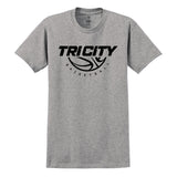 GILDAN® Ultra Cotton® Adult T-shirt - 1 Color Logo (Tricity Basketball)