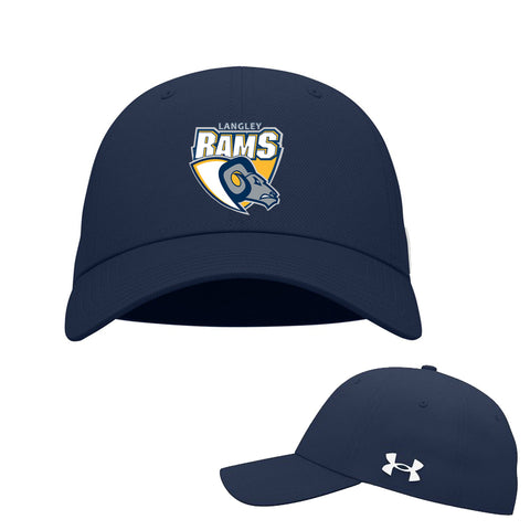 UA Team Blitzing Fitted Ball Cap (Langley Rams Football)