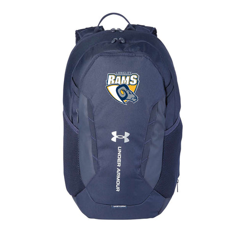 Under Armour Hustle 6.0 Backpack (Langley Rams Football)