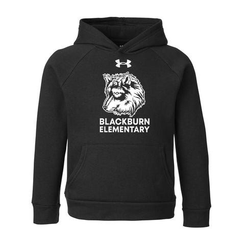 Under Armour® Rival Icon Hooded Sweatshirt (Blackburn Elementary)