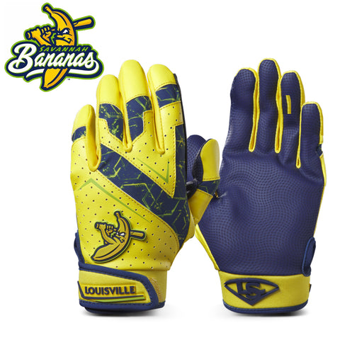 Louisville Youth Savannah Bananas Batting Gloves